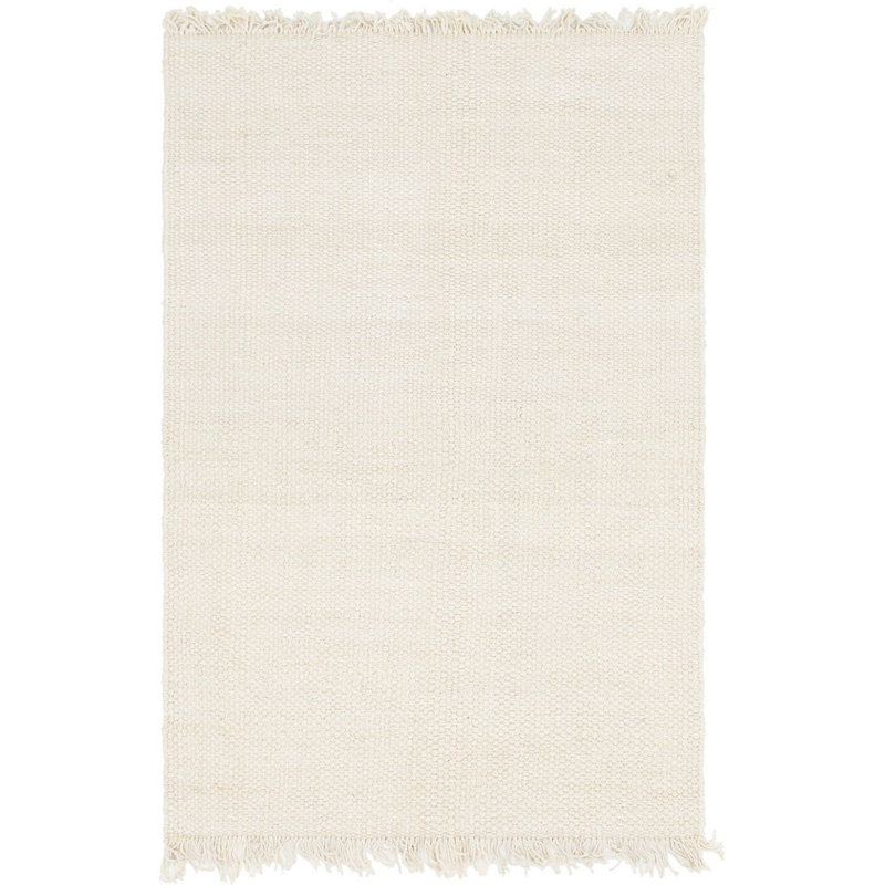 Tapis crème tressé à la main Jolie, Rectangle 2 pi x 3 pi