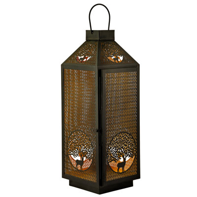 Metal Tabletop Lantern