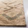 Ferrera Contemporary Hand-Knotted Brown Area Rug