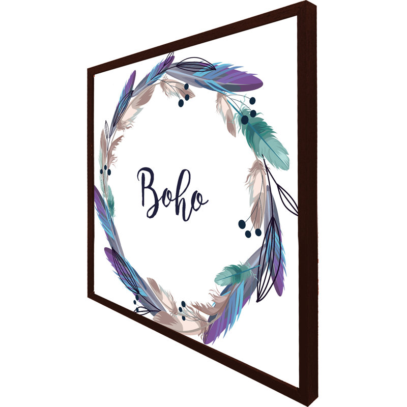 Tuthill Single Picture Frame Print, 76cm H x 76cm W x 4cm D, Brown Framed