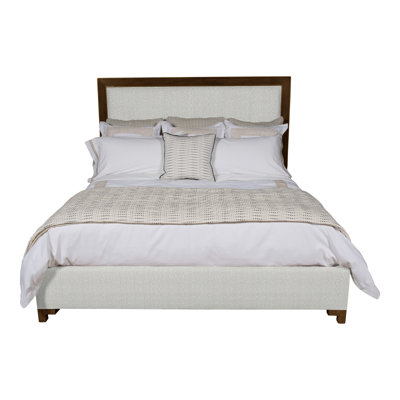 Louise/Lawrence King Upholstered Low Profile Panel Bed