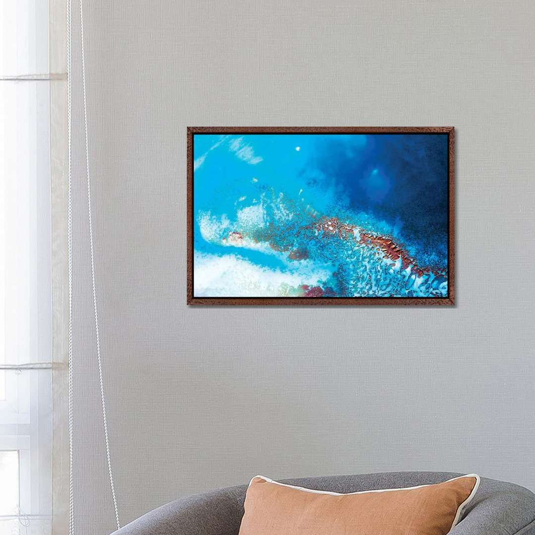 Into The Blue von Petra Meikle De Vlas - Galerie-verpackte Leinwand Giclée auf Leinwand