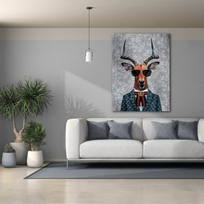 Trinx 'Antelope' by Svetlana Aleynikova Canvas Wall Art