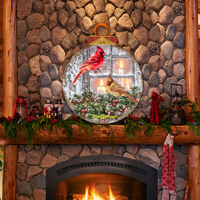 Christmas Bird Decorative Accent