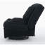 Chaise berçante pivotante rembourrée-679749466