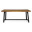 Ensemble de salle à manger moderne 7 pièces avec chaise empilable