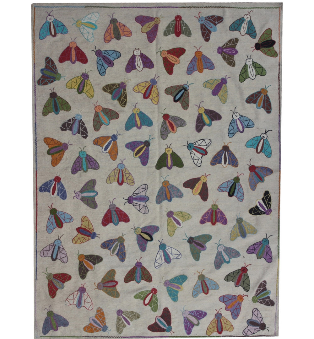 Wister Wool Hand Woven 184cm X 239cm Area Rug