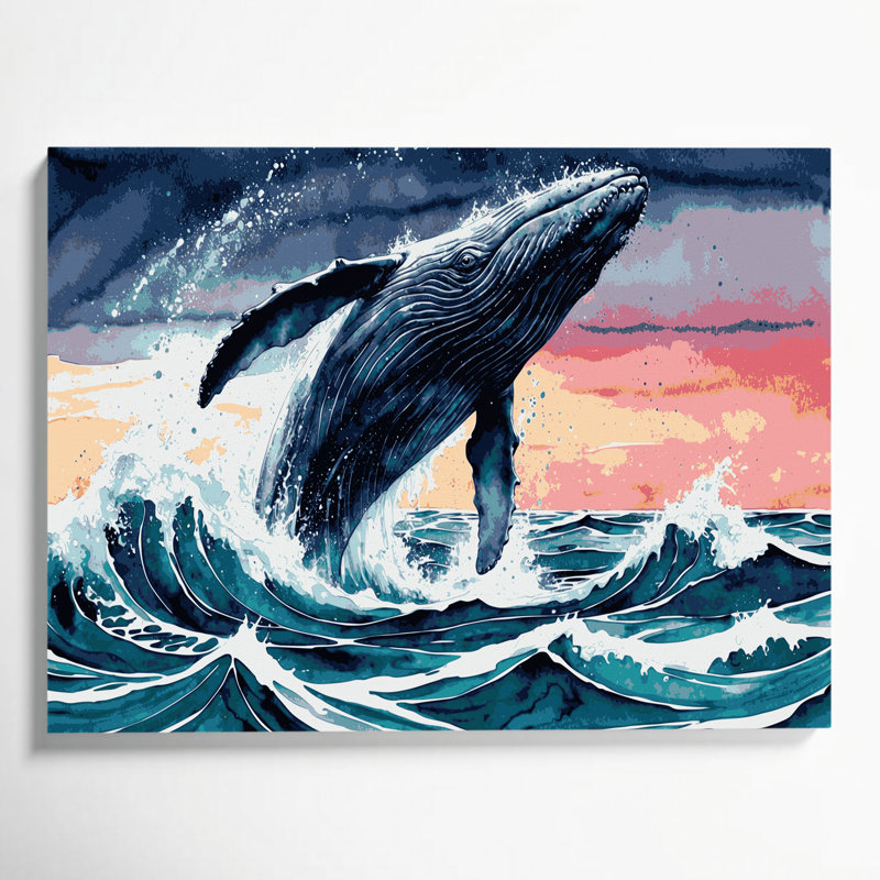 Art mural sur toile Coastal, H 11 po x l 14 po