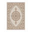 Tapis oriental moelleux moelleux en beige-1037368309