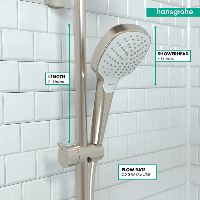 Croma Handshower, Brushed Nickel