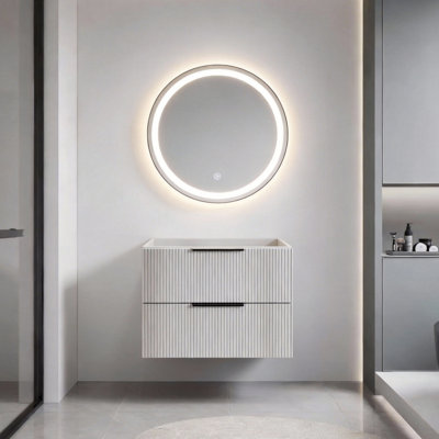 Meuble-lavabo 24 po avec lavabo en céramique