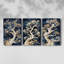 Lanscape Study Series XXXIII - Ensemble de toiles tendues avec châssis Premium - Prêt à être accroché-735172994