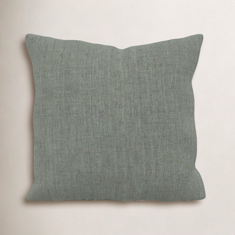 Coussin décoratif intérieur / extérieur Gabi, Square 18", Vert foncé