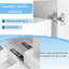 Meuble-lavabo simple 30 po avec plateau en céramique Carramar-1135895029