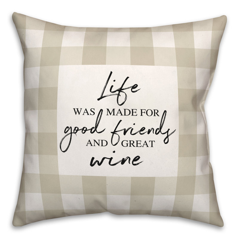 Square Pillow Cover & Insert