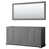 Gris foncé / chrome poli
