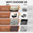 7-Piece Outdoor Furniture Set with Fire Pit Patio Wicker Conversation Set Cushions-711381539-711381538