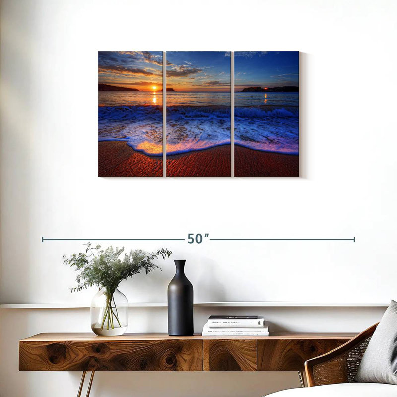 Gillard Sunset Waves, H 20 po x l 33 po