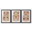 Wm Morris Series XC - Impression encadrée sur mesure de qualité supérieure - 3 pièces-1678923712-1678923726