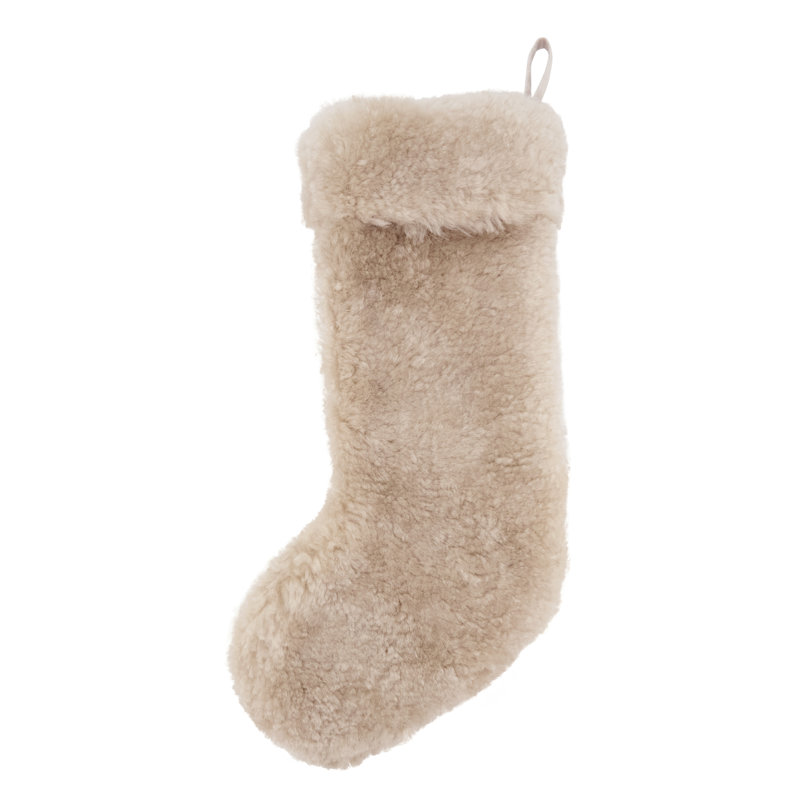 Chaussette de Noël Cozy Delight, Ivoire