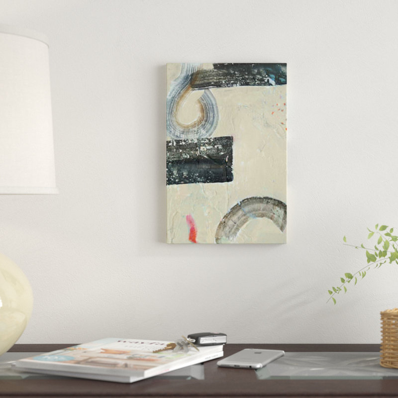 «Striate IV», impression sur toile, H 24 po x l 16 po x P 1 po, Toile tendue, Pas de tapis