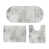 Palmier gris clair