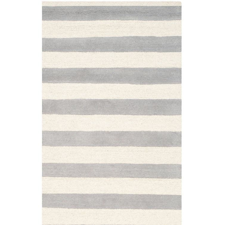 Erol Hand Tufted Wool Striped Rug