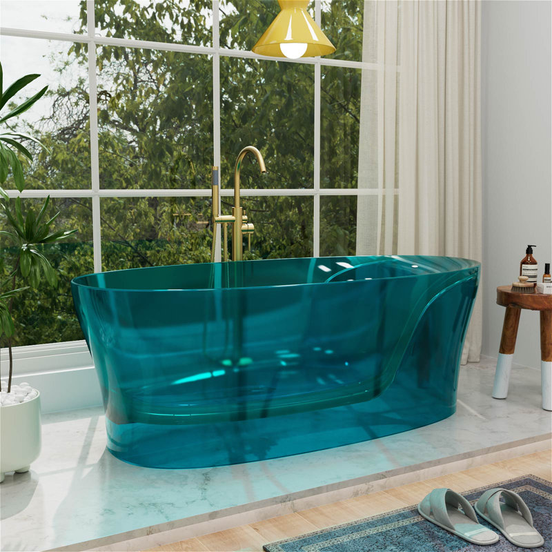 Baignoire de trempage autoportante 63 po