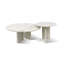 Table basse ronde en marbre 2 pièces pour salon-1266367675