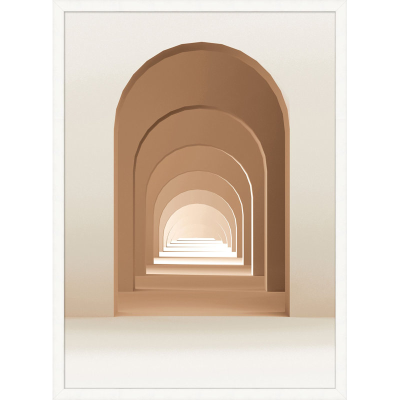 Through The Arch 2 Print by Mat Sanders