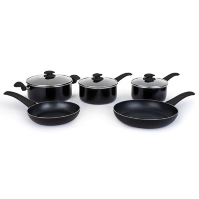 Batterie de cuisine antiadhésive à induction de haute qualité 8 pièces YBM Home