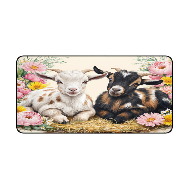 Polyester Desk Pad, 14.4x12.1