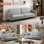 3-Seater Sofa Bed With Adjustable Backrest-221608340