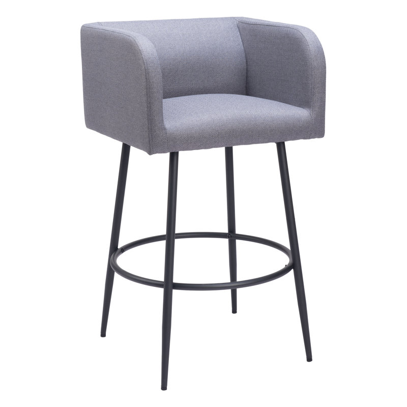 Horbat Upholstered Counter Stool, Bar Stool (30.9" Seat Height)