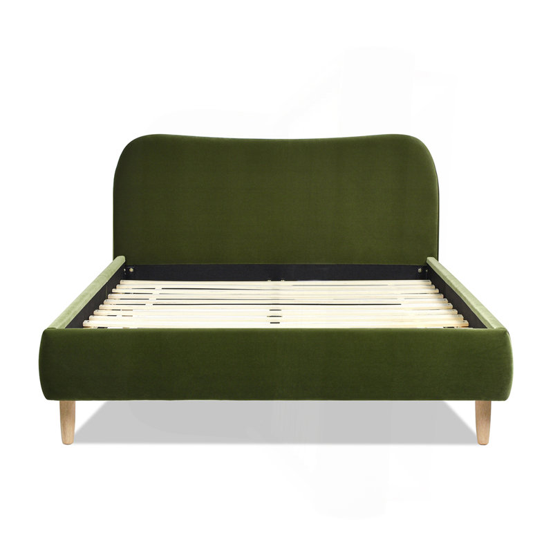 Lit pour enfant en forme de dinosaure avec barrière de sécurité, base de lit pour tout-petit en bois massif