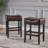 26" Backless Counter Stools, 2-Pcs Set