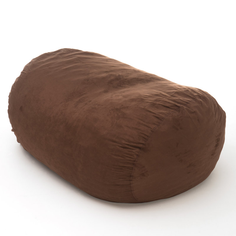 Microfiber / Microsuede Classic Bean Bag, Brown Microfiber