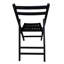 Chaises pliantes en bois massif - de 4, noir, siège à lattes confortable, convenant à diverses utilisations, pliable, chaise de 4 lb en bois avec restrictions de poids noires 4, confort d'assise, idéal pour la maison et les événements spéciaux,-1332253240