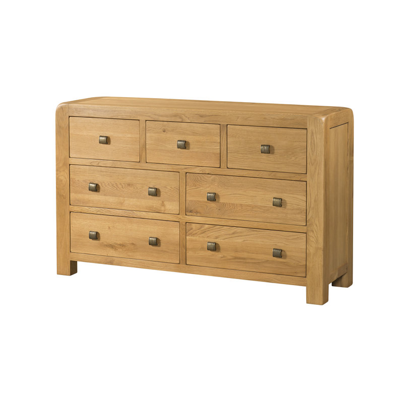 Appleby 340.36cm W 7 - Drawer Chest of Drawers