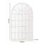 Milano Metal Arch Wall Mirror-816108012-816108011