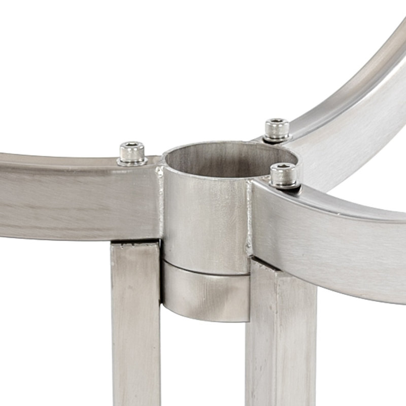Table carrée en teck de L 30 po x l 30 po Westminter