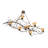 Frost 8 - Light Dimmable Geometric Chandelier