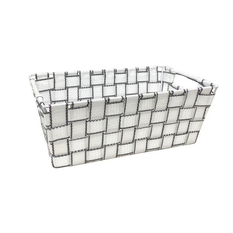 Panier de rangement en tissu, 11,5 po x 30 po