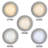 Commercial Electric 4 In. Adjustable Led Recessed Light Trim With 4 Trim Colors