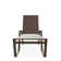 Holna Outdoor Rust-Resistant Metal Chaise Lounge