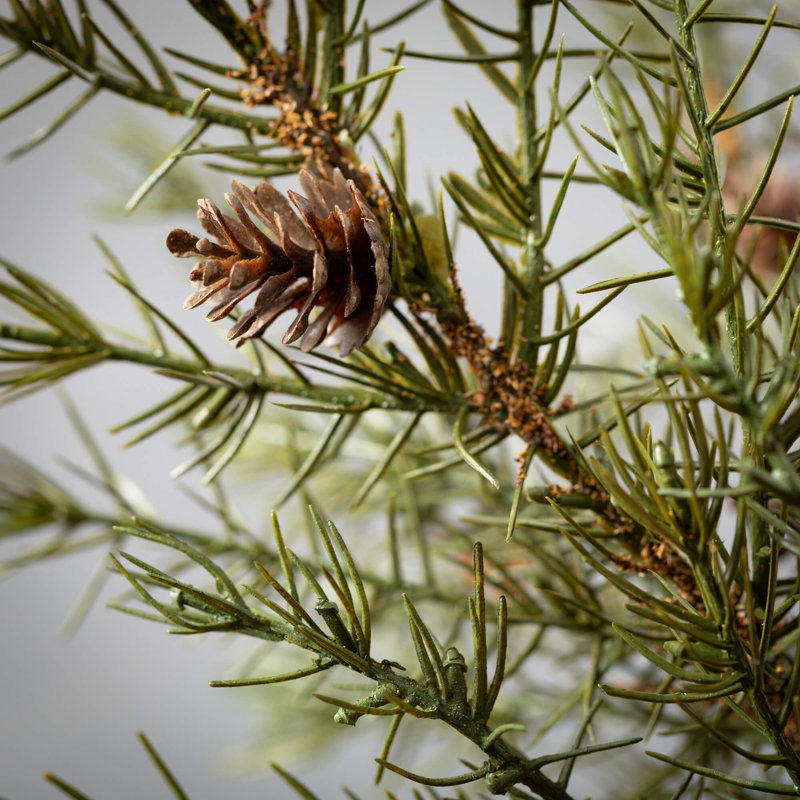 Couronne de Noël artificielle 26,5 po Pinecone, vert