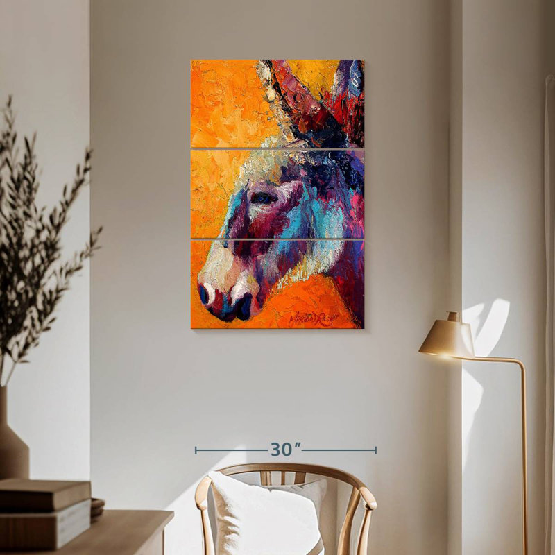 Brampt Burro 1 II, 57" H x 36" W