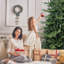 Arbre de Noël vert en PVC + PE avec 919 pointes - Arbre à charnières plein et luxuriant avec support en métal, assemblage facile, conception d'aiguille mixte réaliste-1490639780
