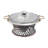 1.5L/0.4gal Round Lid Stainless Steel Chafing Dish-635221821