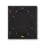 Rosy Check Enamel Wall Mirror